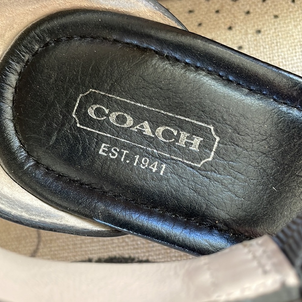 Coach sandals - Velvet - Picture 2 of 7
